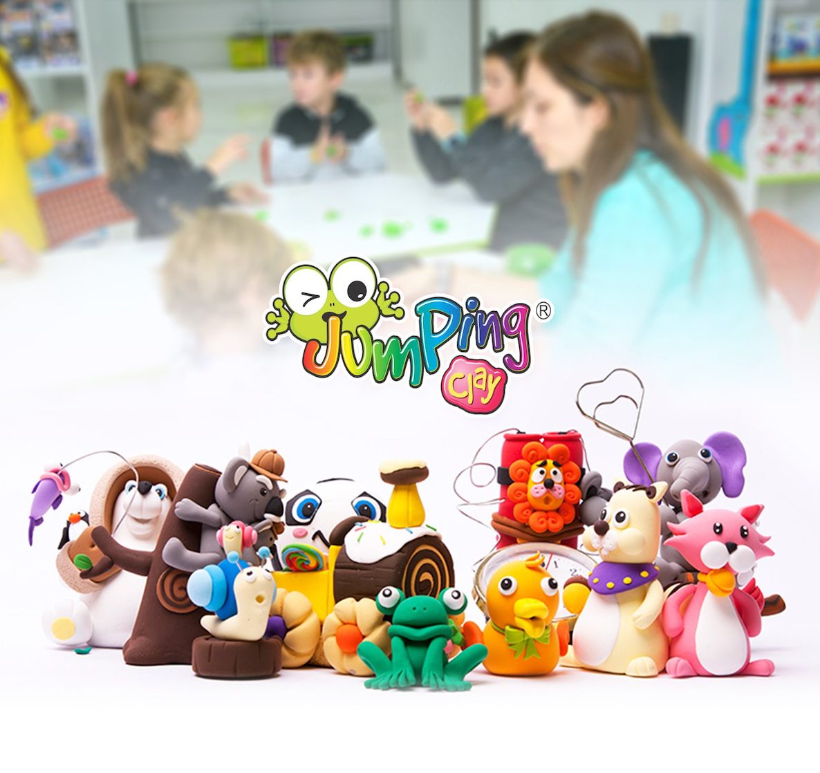 Учиме низ игра со Jumping Clay — реклама